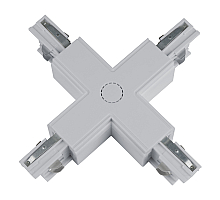 Коннектор Uniel UBX-A41 SILVER 1 POLYBAG