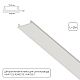 Декоративная вставка для шинопровода Arte lamp Track Accessories A540233С