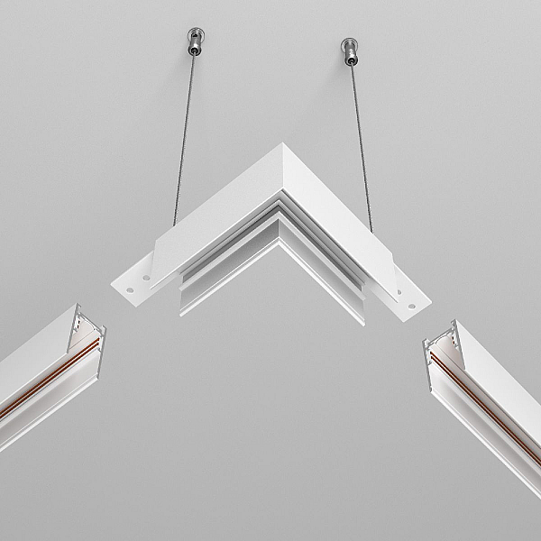 Коннектор угловой Maytoni Technical Exility TRA034HCL-41W