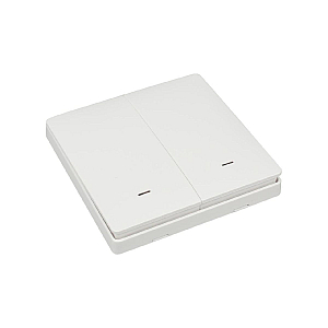 Выключатель двухклавишный Aployt Magnetic track 220 APL.0190.00.02