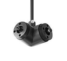 Угловой коннектор с вводом питания Maytoni Shelf CA014LC-P-B