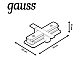 Коннектор прямой Gauss TR131
