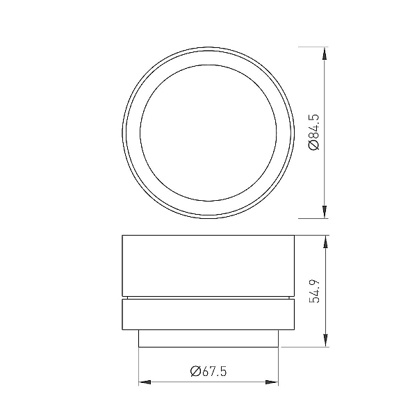 Насадка с изменяемым углом Arlight LGD-ZOOMLENS-R85 046754