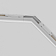 Угловой коннектор 135° для встраиваемого однофазного шинопровода Maytoni Technical Gravity TRA010CLO-42W