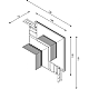 Коннектор угловой внутренний Lumker SY-LINK-INT-T2-WH 013617