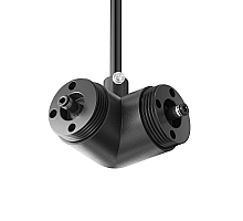 Угловой коннектор с вводом питания Maytoni Shelf CA014LC-P-B