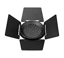 Бленда с сетчатым фильтром и посадочным кольцом Arlight LGD-NIKA-BDH-R100 (BK) 036008