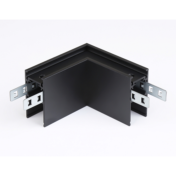 Коннектор L-образный для накладного шинопровода Ambrella light Track System Magnetic GL3372