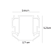 Профиль для накладного магнитного шинопровода Arte Lamp LINEA-ACCESSORIES A620205