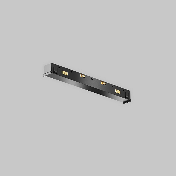Коннектор питания прямой Exility X, черный Maytoni Technical EXILITY X Accessories for tracks Exility X TRA239PC-42B