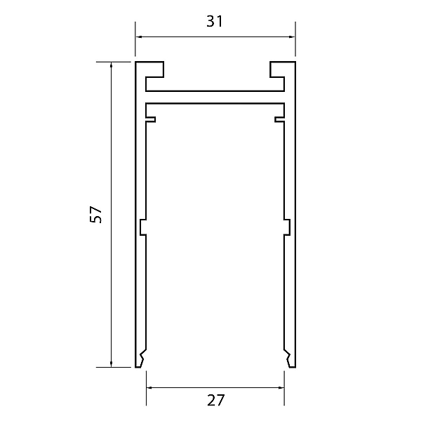 ST015.529.00H Шинопровод накладной ST Luce Skyline 220 Skyline 220 ST015.529.00H