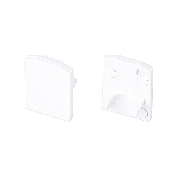 Заглушка для магнитного шинопровода 2шт Arlight MAG-MICROCOSM-CAP (WH) (IP20 Пластик) 061329
