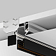 Заглушка торцевая к профилю, 2шт. Maytoni Technical TRAM034MPEC-S