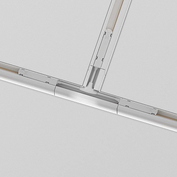 Коннектор T-образный Maytoni Technical Gravity TRA010CT-42W