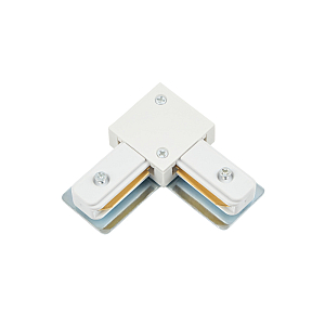 Коннектор угловой для однофазного шинопровода Myfar Accessories for Single MT0101-CL-W