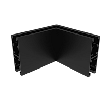 Соединитель для магнитного двустороннего шинопровода угловой Crystal Lux CLT 0.226 04 BL