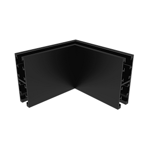 Соединитель для магнитного двустороннего шинопровода угловой Crystal Lux CLT 0.226 04 BL