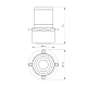Насадка кадрирующая Arlight LGD-CROPLENS-R85 (WH) 046747