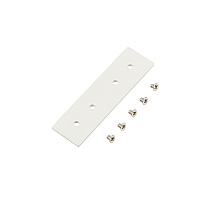 Коннектор прямой накладной для магнитного шинопровода Myfar Accessories for MagLine 23 MT0201-SC-W