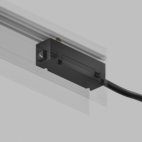 Подвод питания Denkirs SMART SLIM BASE TR2421-BK