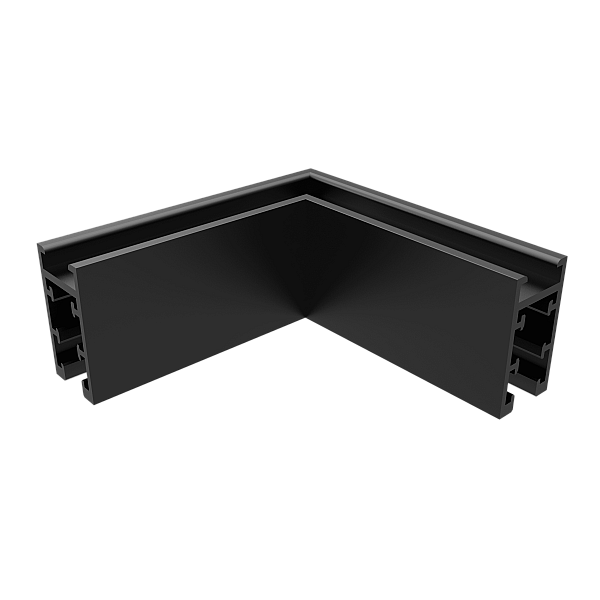 Соединитель для магнитного накладного шинопровода угловой Crystal Lux CLT 0.216 04 BL