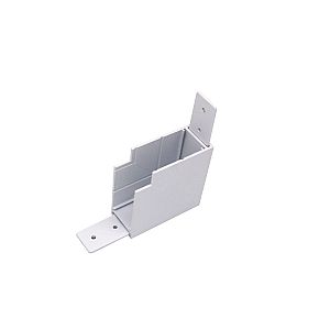 Соединитель PRO L-образный вертикальный Teta Lightstar 505136-ALU