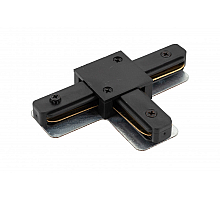 Коннектор T-образный Denkirs DK Track Black TR1103-BK