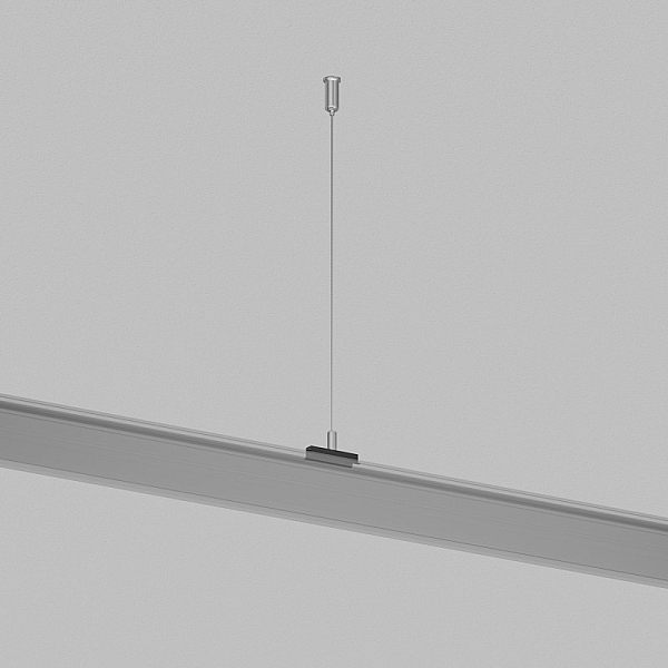 Подвес для шинопровода Denkirs SMART SLIM BASE TR2412-BK