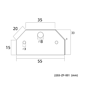 Заглушка для шинопровода Favourite Practica 2203-ZP-001