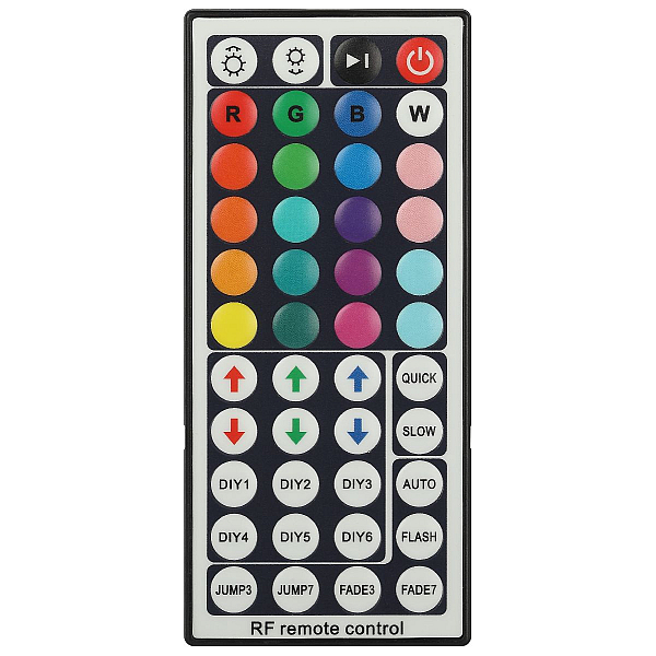 Контроллер с радио пультом Эра RGBController-12/24V-216/432W-IP20-RF Б0061112