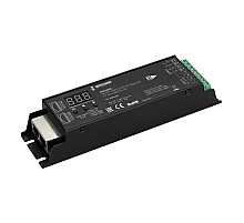 Декодер Arlight SMART-DMX512-304-83-RDM-SUF Black (12-48V, 4x8A, RJ-45) 028444(1)