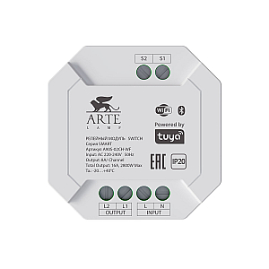 Релейный модуль Arte Lamp Smart A90S-02CH-WF