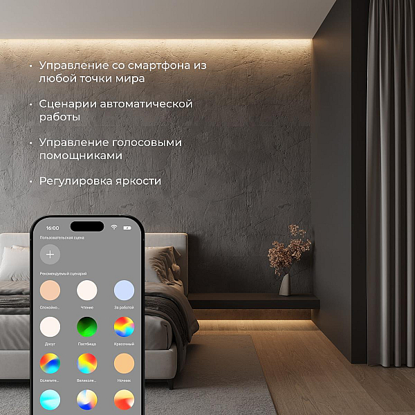 Wi-Fi контроллер для светодиодных лент Elektrostandard RGBWW 12-24V 4690389172809