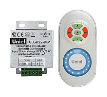 Контроллер для управления яркостью одноцветных светодиодов (05947) Uniel ULC-R22-DIM White
