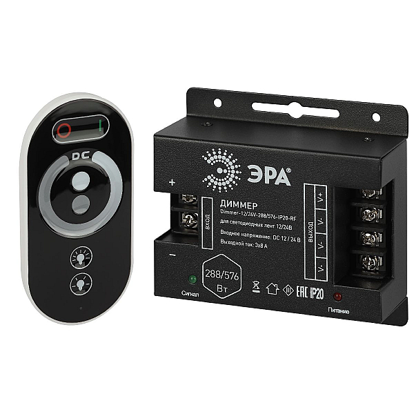 Диммер Эра Dimmer-12/24V-288/576-IP20-RF Б0061115