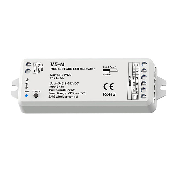 Контроллер RGB+CCT Favourite 2001-CTR-006