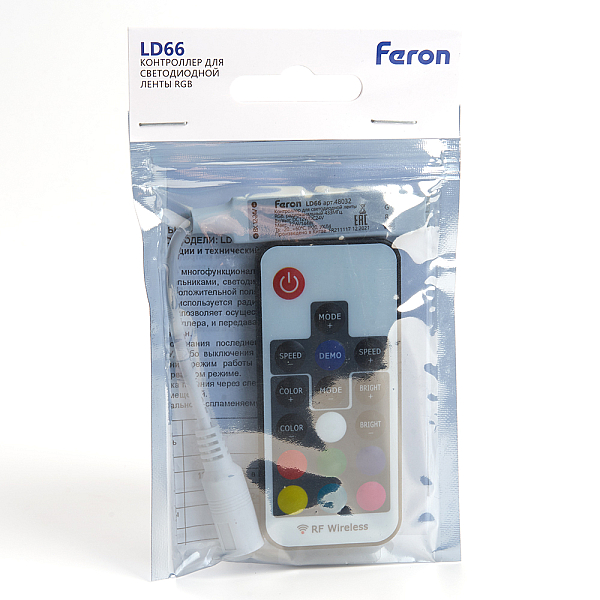 Контроллер для RGB светодиодной ленты Feron LD66 48032