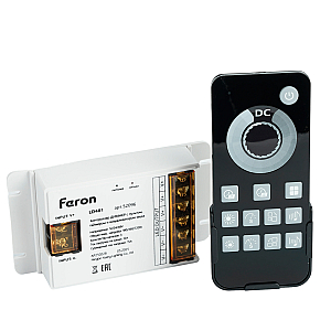 Контроллер диммер с пультом, таймером и визуализатором звука Feron LD481 12-24-48V 52096