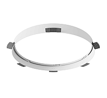 Рамка для встраиваемого светильника Maytoni Downlight DLA032-TRS90-W