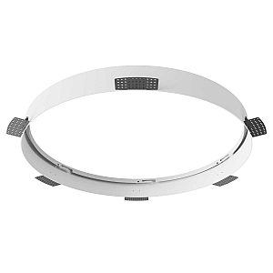 Рамка для встраиваемого светильника Maytoni Downlight DLA032-TRS90-W