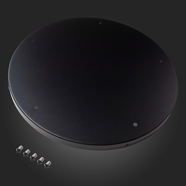 Потолочное крепление на 5 ламп круглое черный ST Luce SL1 SL001.403.05