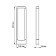 Уличный светодиодный светильник Arlight LGD-Path-Frame-H650-7W Warm3000 021929(1)