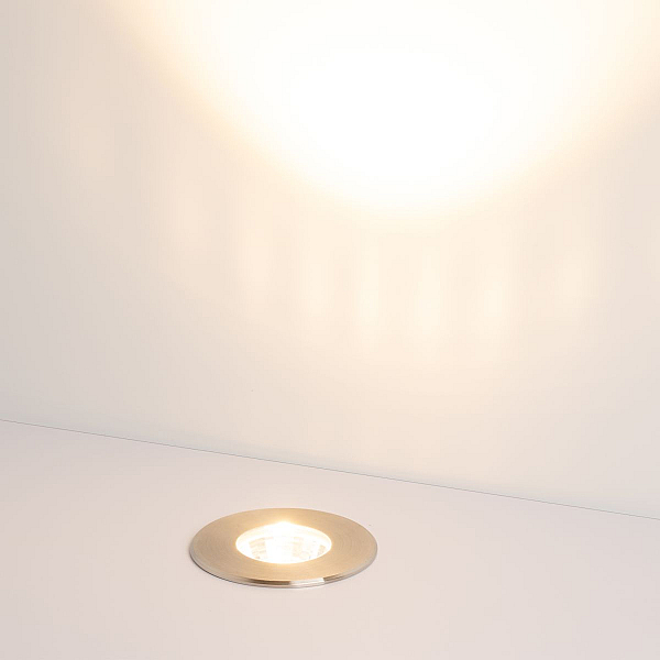 Грунтовый светильник Arlight LTD-GROUND-R65-6W Warm2700 (SL, 24 deg, 230V) (IP67 Металл) 060623
