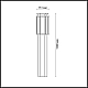 Уличный светильник Odeon Light Nature Gino 4048/1F