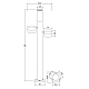 Ландшафтный светильник Arte Lamp BUDAPEST A2360PA-3BK