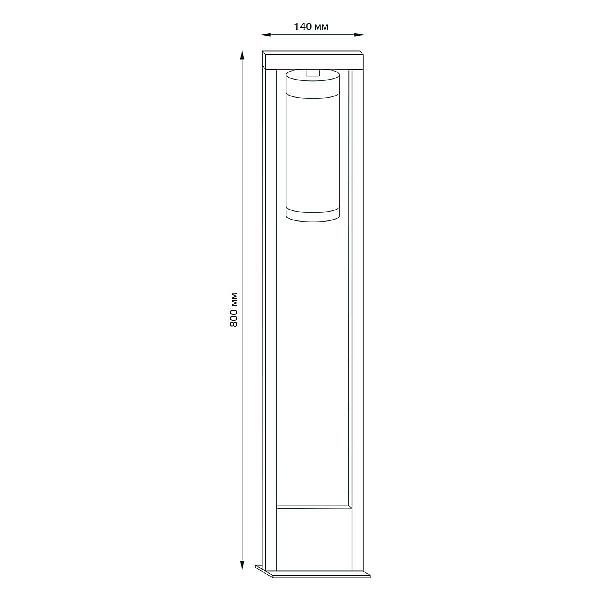 Уличный светильник Gauss Aura GD020