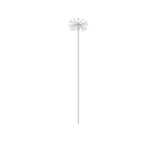 Ландшафтный светильник Arlight KT-DANDEL-BOLL-H495-0.5W Warm3000 (WH, 24 deg, 24V) 050678