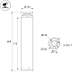 Ландшафтный светильник Arlight LGD-OTIS-20W-H800 Warm3500-MIX (Вишня, 315 deg, 230V) (IP65 Металл) 055762