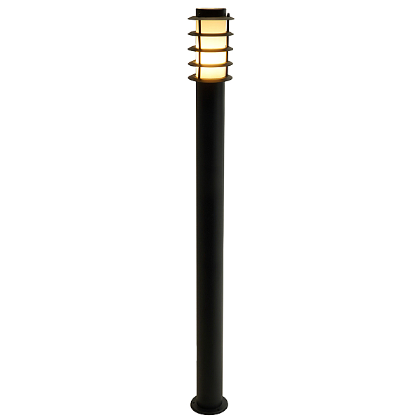 Светильник садово-парковый Feron DH047-1100, Техно столб, 18W E27 230V, черный 51529