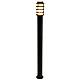 Светильник садово-парковый Feron DH047-1100, Техно столб, 18W E27 230V, черный 51529